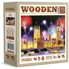Éjszakai Londoni Fa Puzzle - 505 Darab puzzle, kirakós