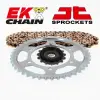 EK CHAIN EK/JT 428SR 14/50 láncszett – standard hátsó lánckerék EK CHAIN Erőátviteli alkatrészek Láncok, lánckerekek, láncszettek Láncszettek