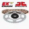 EK CHAIN EK/JT 525MVXZ2 - 17/45-120 láncszett – acél hátsó lánckerékkel EK CHAIN Erőátviteli alkatrészek Láncok, lánckerekek, láncszettek Láncszettek