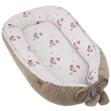 Eko Babafészek pamut velvet Fox 90x60cm babafészek