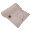 Eko Bambusz takaró Powder rózsaszín 100x80 cm