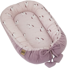  EKO Hniezdo pre bábätko bavlnené velvet Unicorn 90x60cm babafészek