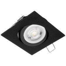 Eko-Light HALOGEN lámpatest Süllyesztett négyzet alakú mennyezeti szoft IP20 fekete mozgatható világítás