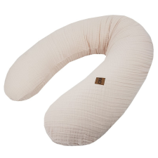 EKO Szoptatós párna muszlin Beige 180 cm kismama párna