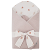 Eko Takaró pamutból velúrral és kókusz belsővel masnival Meadow 75x75cm - Beige