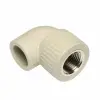 EkoPlastik PP-R 90° süthető könyök idom fém menettel, 20 mm x 1/2" B