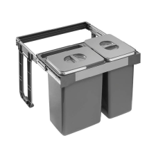  EKOTECH - Beépíthető hulladékgyűjtő FREE JAZZ SHORT 60 - 2x20 liter szemetes