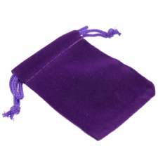  Ékszer zsák, lila, 9x12 cm ékszerdoboz