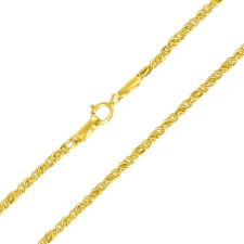 Ékszerkirály 14k arany lánc, Gömb Scharless nyaklánc
