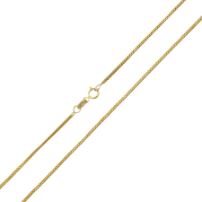 Ékszerkirály 14k arany nyaklánc, Barbara, 50 cm nyaklánc