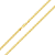 Ékszerkirály 14k arany nyaklánc, Biscmarck, 45 cm