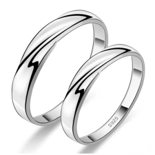 Ékszerkirály 925 sterling ezüst karikagyűrű, női 7 gyűrű