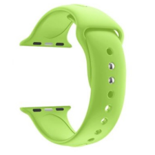 Ékszerkirály Apple watch óraszíj, szilikon, 42 mm, zöld okosóra kellék
