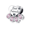 Ékszerkirály Ezüst charm, Best Friends