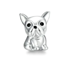 Ékszerkirály Ezüst charm, bulldog egyéb ékszer