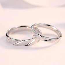 Ékszerkirály Ezüst karikagyűrű, férfi, 9-es méret gyűrű