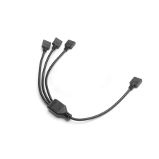 EKWB EK-Loop D-RGB 3 utas elosztókábel - Fekete (3831109848067) kábel és adapter