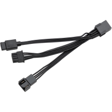 EKWB EK-Loop OmniLink Fan PWM D-RGB Jelelosztó kábel - Fekete (3831109897492) kábel és adapter
