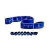  Elastiband® Fitness erősítő gumipánt , kék 20 kg erős ellenállás, 8 szakasz, 80x6 cm
