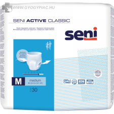Elasztikus Seni Active Classic inkontinencia nadrág (felnőtt nadrágpelenka) 30 db-os férfi nadrág