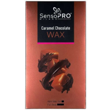 Elasztikus szőrtelenítő viasz, SensoPro, Wax Chocolate, Caramel, 400 g szőrtelenítés