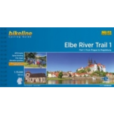 Elbe River Trail 1 Praha - Magdeburg idegen nyelvű könyv