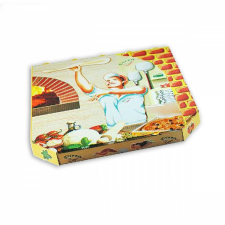 Eld. Pizza doboz 320X320X30mm 100db/cs 72032 party kellék