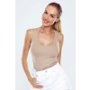 Eldar Lotta női viszkóz alsóing, cappuccino S