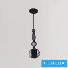 ELDLUX CURVE függeszték E27 fekete világítás