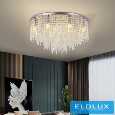 ELDLUX ELDILEN kristályüveg mennyezeti lámpa Ø600 E14×12 világítás