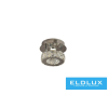 ELDLUX Kristály üveg mennyezeti lámpa 9w 720lm CCT IP20 D200x150mm Króm