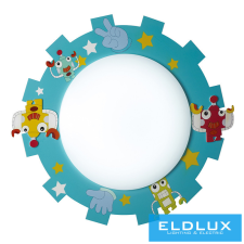 ELDLUX WINKLE fali és mennyezeti lámpa 3×E14 kék világítás