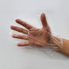  Eldobható fóliakesztyű M 100db/cs. dekorációs kellék