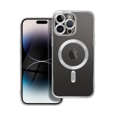 Electro Mag Apple iPhone 14 Pro Max MagSafe szilikon tok ezüst (74787) tok és táska