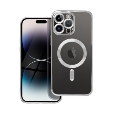 Electro Mag Apple iPhone 14 Pro Max MagSafe szilikon tok ezüst (74787) (EM74787) tok és táska