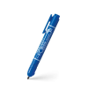 Electrolux Alkoholos marker 1,3 mm, nyomógombos, Zebra Mckie Retractable írásszín kék
