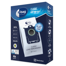 Electrolux E201S S-Bag Classic Long Performance Porzsák (4db/csomag) kisháztartási gépek kiegészítői