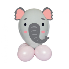 Elefánt Cute Animal Elephant, Elefánt léggömb, lufi szett party kellék