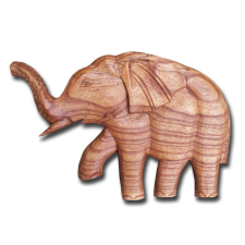  Elefánt fali. 1-es (Alapanyaga:Fa.) dekorációs kellék