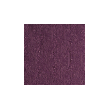 Elegance aubergine dombornyomott papírszalvéta 33x33cm,15db-os konyhai eszköz