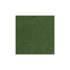 Elegance dark green dombornyomott papírszalvéta 25x25cm,15db-os konyhai eszköz