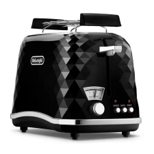  Elegáns fekete DeLonghi Brillante kenyérpirító szendvicssütő