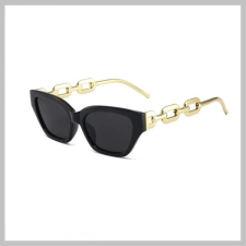 ELEGANT CHAIN Női Napszemüveg – Arany láncos szárakkal – OK277 napszemüveg