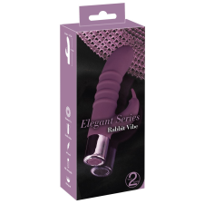 Elegant Series Rabbit Vibe - akkus csiklókaros G-pont vibrátor (lila) vibrátorok