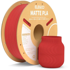 Elegoo PLA MATTE - 1,75mm, 1kg, Cardboard Spool, Ruby Red nyomtató kellék