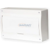 ELEKTRO-PLAST 0640-00 "Economic box" falon kívüli elosztószekrény, IP40, 12 modul, fehér