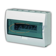 ELEKTRO-PLAST 0665-00 "Elegant" falon kívüli elosztó, IP40, 12 modul villanyszerelés
