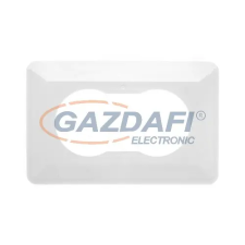 ELEKTRO-PLAST 2100-20 univerzális tapétavédő kettes keret, fehér, 131x203x3mm villanyszerelés