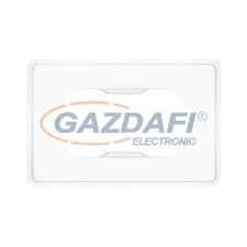 ELEKTRO-PLAST 2100-22 univerzális tapétavédő kettes keret, átlátszó, 131x203x3mm villanyszerelés
