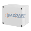 ELEKTRO-PLAST 2712-00 kötődoboz sima oldalfallal, 170x135x107mm, szürke, IP65